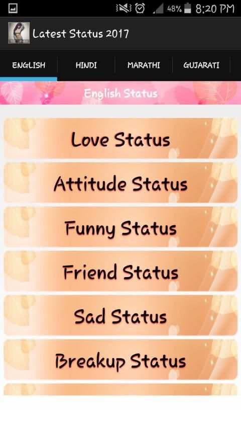 Whatsapp Status 2017 screenshot 3