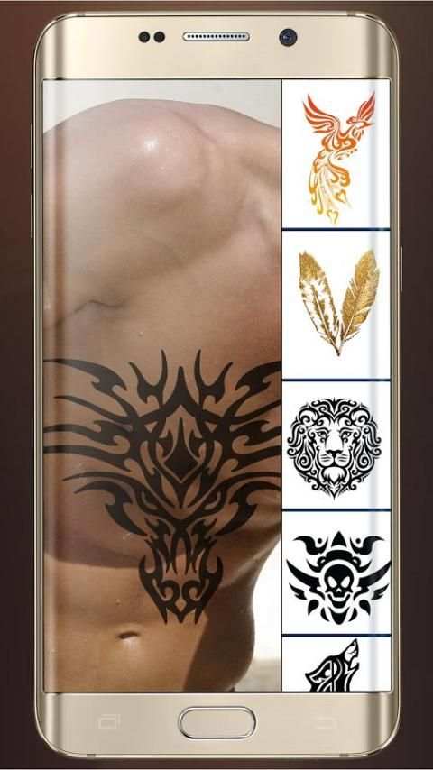 Selfie Tattoo Camera screenshot 1