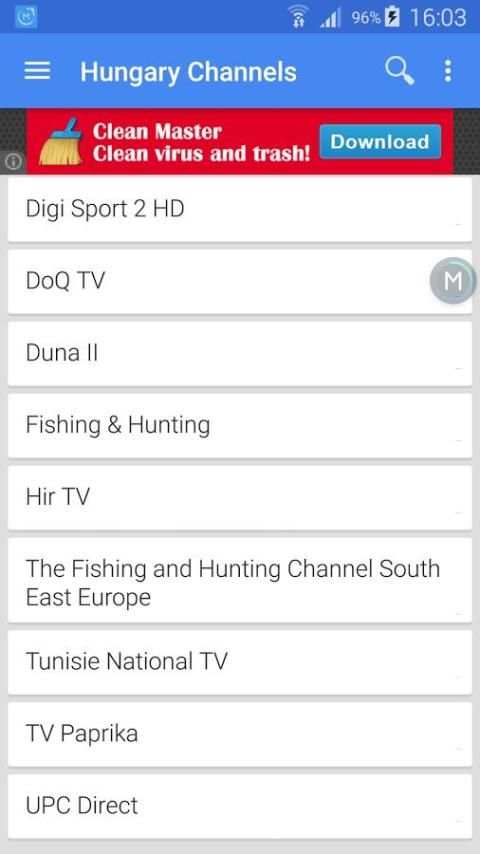 Hungary TV Channels screenshot 3