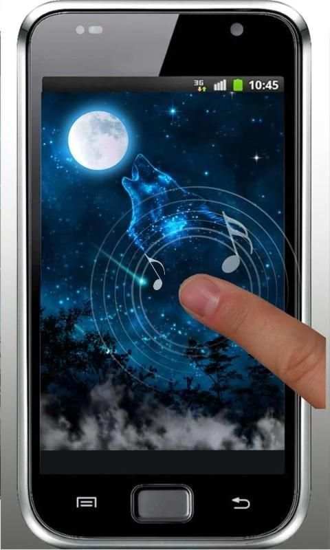 Wolf Song Call live wallpaper स्क्रीनशॉट 1