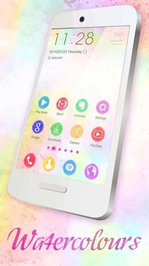 Watercolours ZERO Launcher screenshot 3