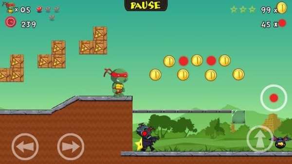 Kura Kura Ninja VS Zombie screenshot 4