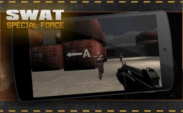 SWAT 3D war game shooter screenshot 2