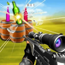 Sniper 3D Bottle Shoot Game icon