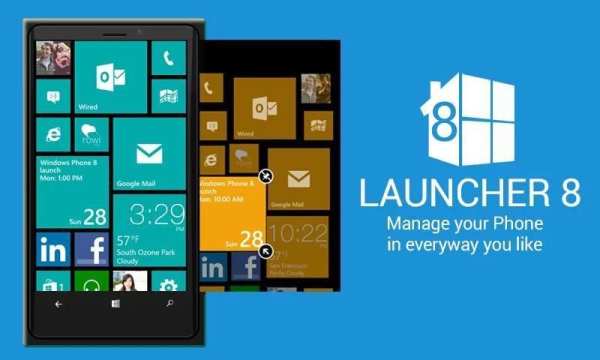 WP 8 Metro Launcher screenshot 5