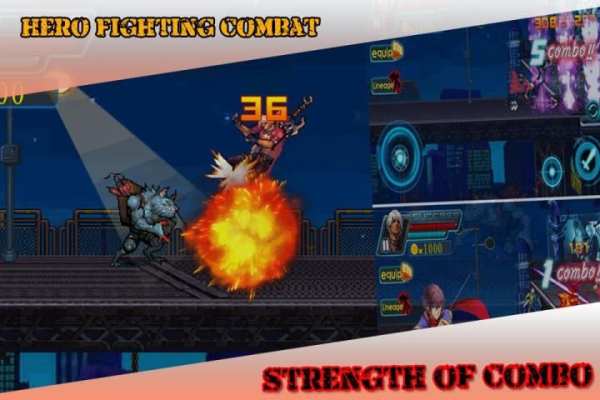 Hero Fighting Combat स्क्रीनशॉट 1