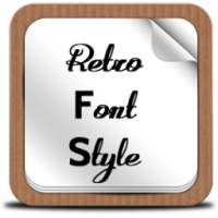Retro Font Style on 9Apps