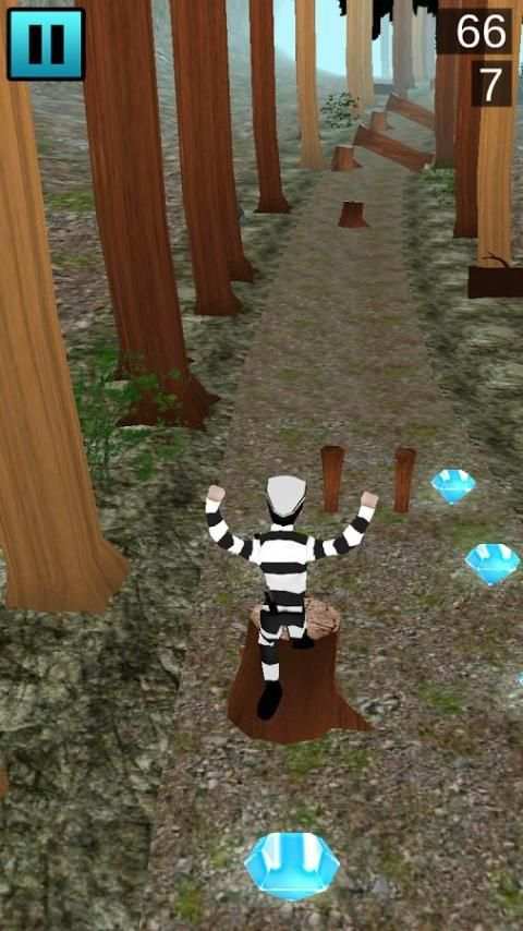 Jungle Prisoner Run Dash 3D скриншот 1