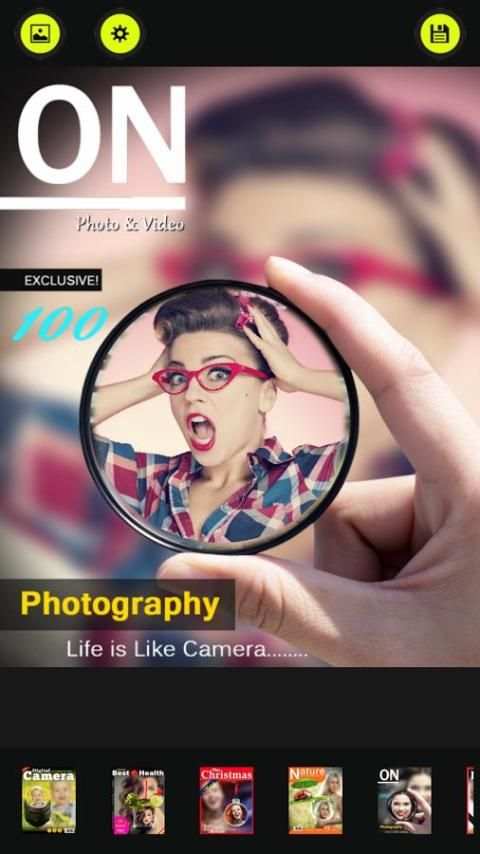 Photo Magazine Cover скриншот 3