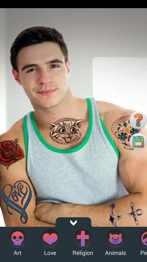 Tattoo Your Photos screenshot 1
