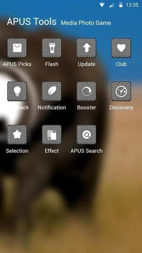 APUS Launcher theme Elephant स्क्रीनशॉट 1