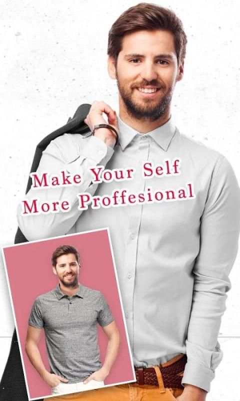 Man Photo Dress up 3 تصوير الشاشة