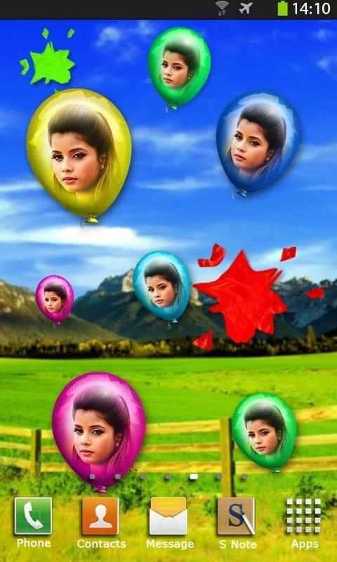 Photo Balloons Live Wallpaper screenshot 4