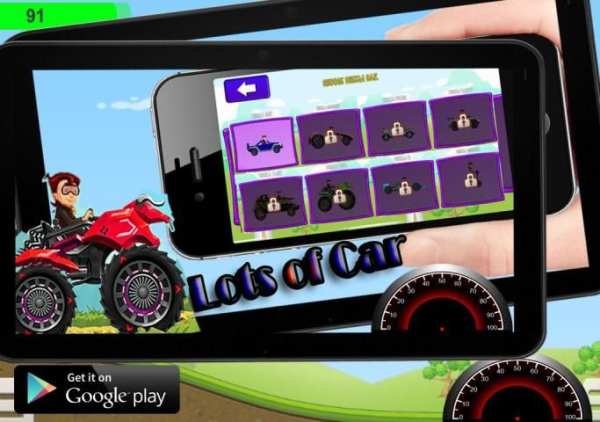 Bheem Monster Car Racing Games screenshot 1