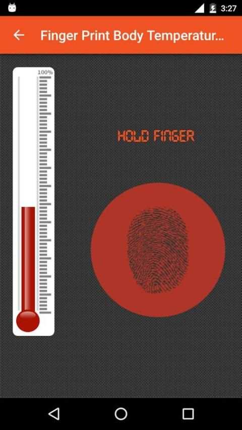 Finger Print Body Temperature 1 تصوير الشاشة