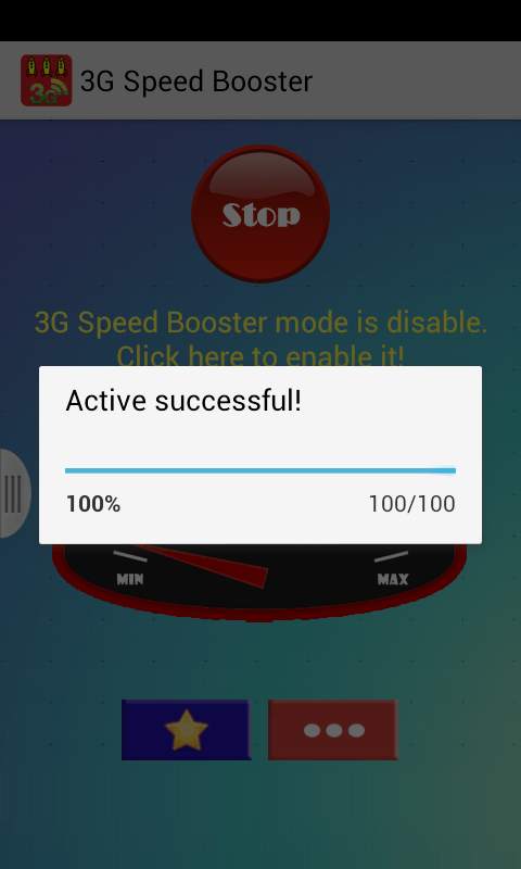 3G Speed Booster screenshot 2