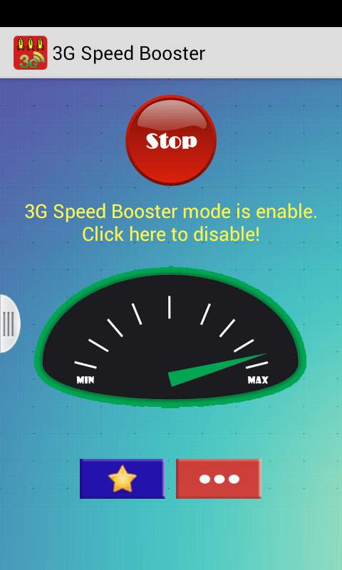 3G Speed Booster screenshot 1