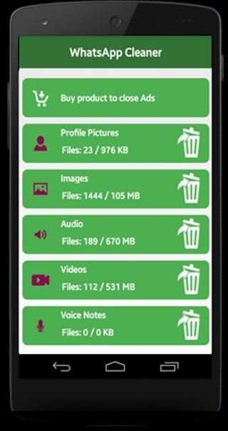 Cleaner For Whatsapp plus 6 تصوير الشاشة