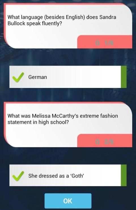 Melissa McCarthy Quiz screenshot 1