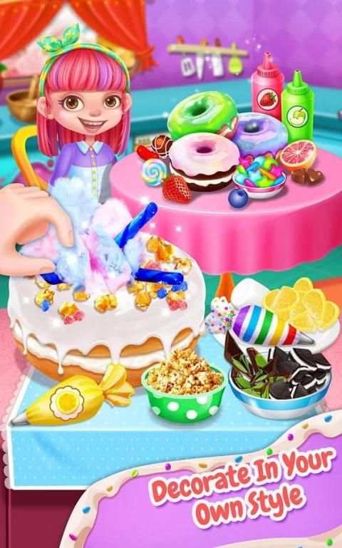 Sweet Donut Cake Maker screenshot 4