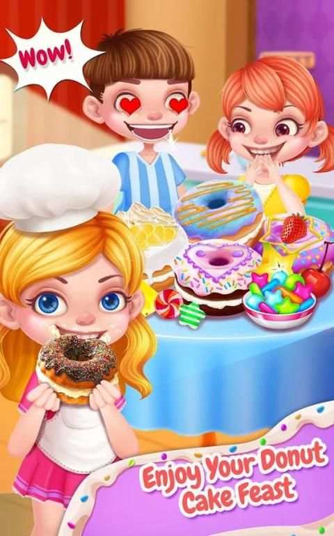 Sweet Donut Cake Maker 2 تصوير الشاشة
