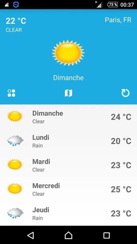 Météo скриншот 7