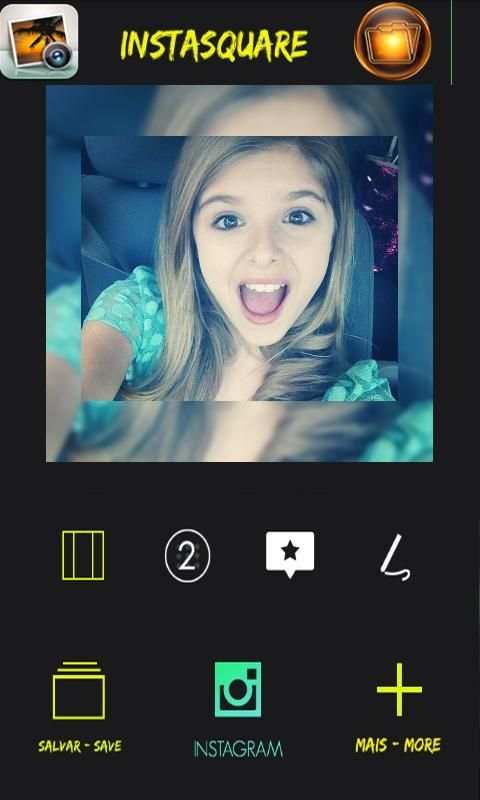 InstaSquare Bordas Desfocadas screenshot 1