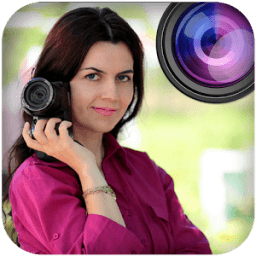 Snap Shot with Selfie Camera أيقونة