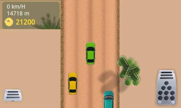 Car Racing Desert स्क्रीनशॉट 2