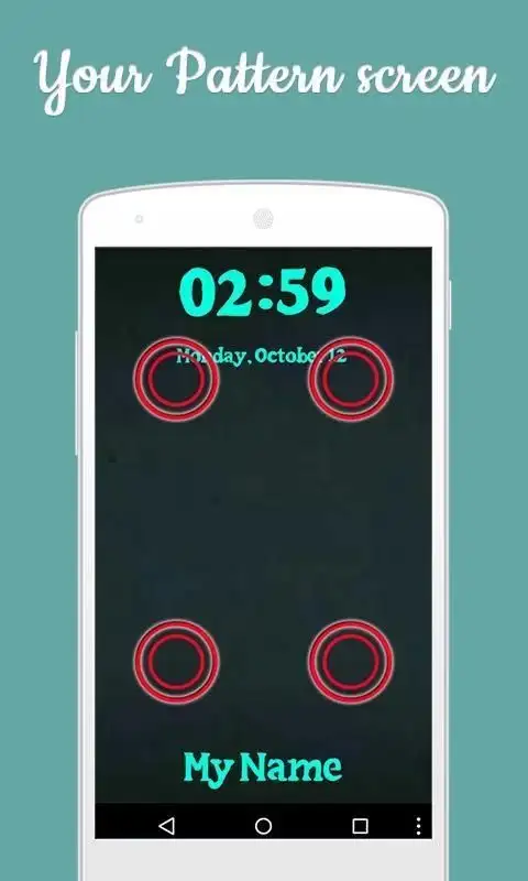 Knock lock Pattern Lock скриншот 1