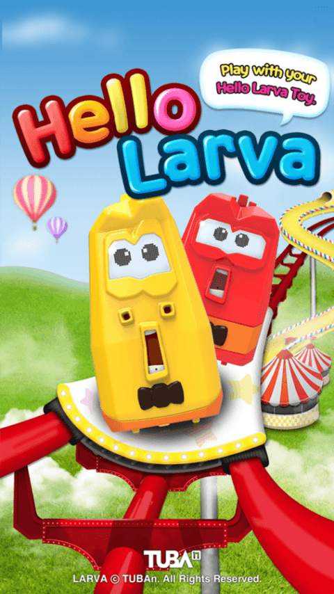 Hello Larva (3D) screenshot 2
