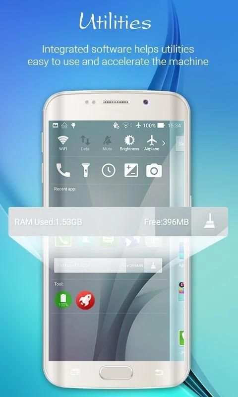 Launcher S6 and Theme 2 تصوير الشاشة