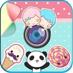 Kawaii Stickers Photo Editor