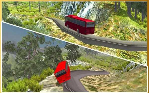 Off Road Hill Climb Bus Sim screenshot 4