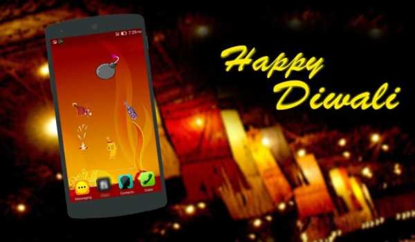 Diwali Live WallPaper 3 تصوير الشاشة