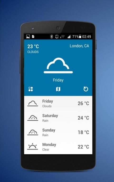hourly weather free скриншот 4