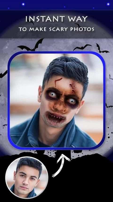 Halloween Makeup Zombie Face screenshot 1