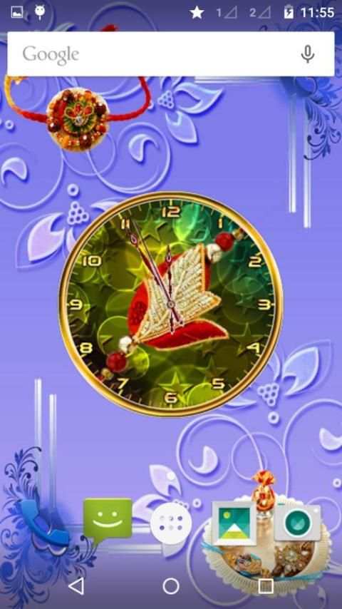 Rakhi Clock 1 تصوير الشاشة