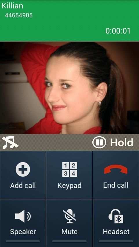 Fake Call GirlFriend & SMS 4 تصوير الشاشة