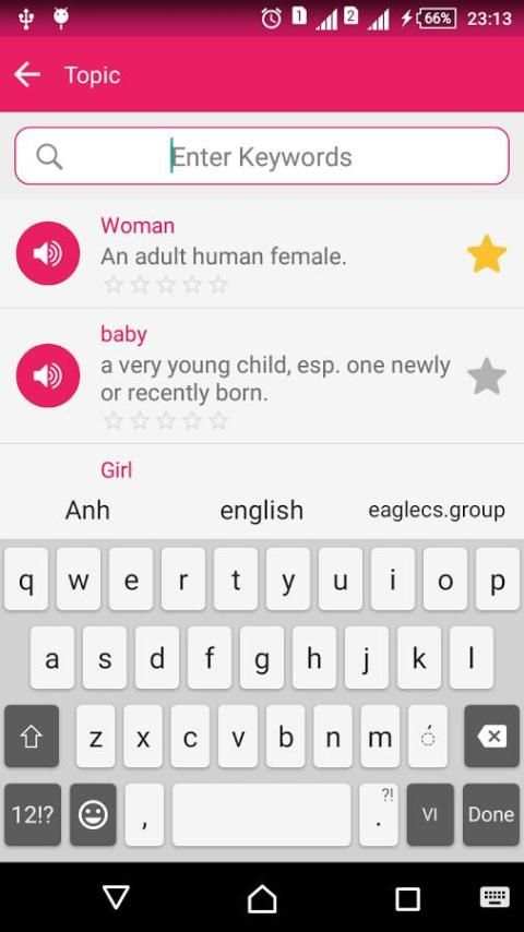 English vocabulary by Topic screenshot 3