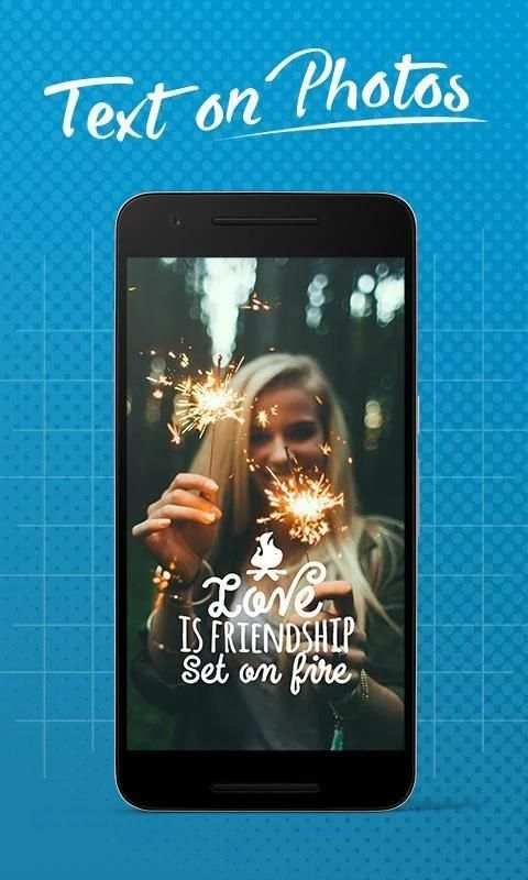 Menambahkan teks pada foto screenshot 4