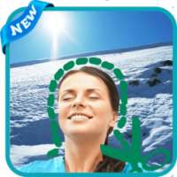 Cut Paste Photo Snow