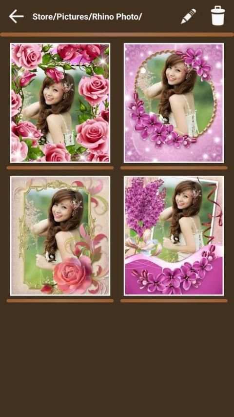Women day Photo Frames 1 تصوير الشاشة