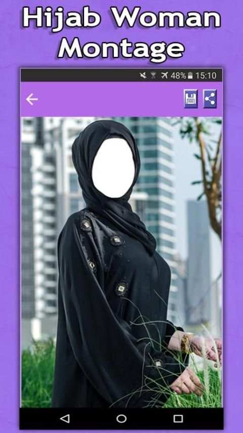Hijab Woman Montage screenshot 4