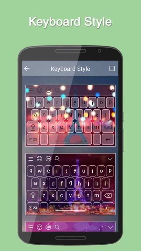 Tema Keyboard Cantik screenshot 2