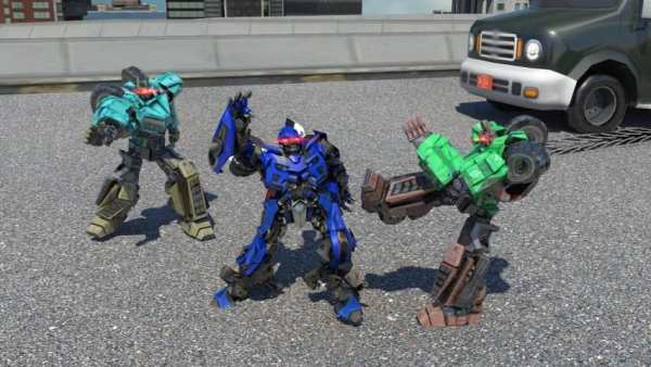 Mini Police War Robot screenshot 10