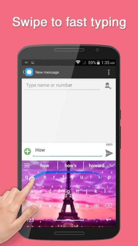 Tema Keyboard Cantik screenshot 5