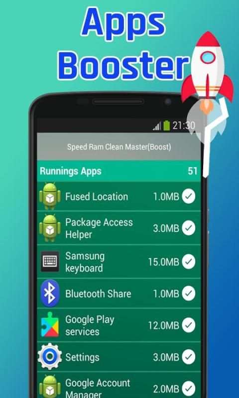 Speed Ram Clean Master(Boost) screenshot 6