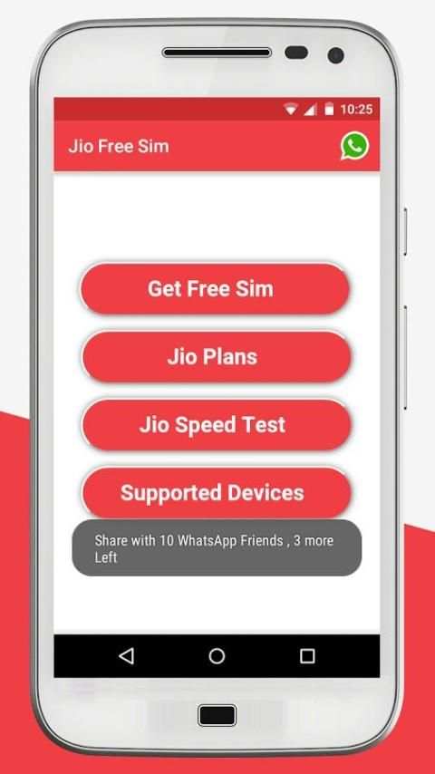 Free Jio Sim screenshot 3