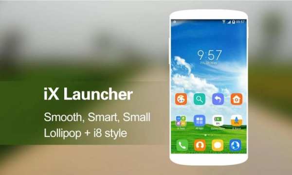 iX Launcher - Android M + OS8 8 تصوير الشاشة